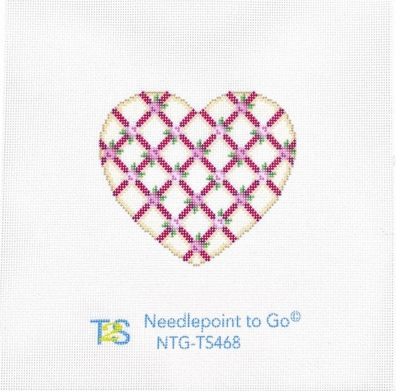 Rosebud Lattice Heart
