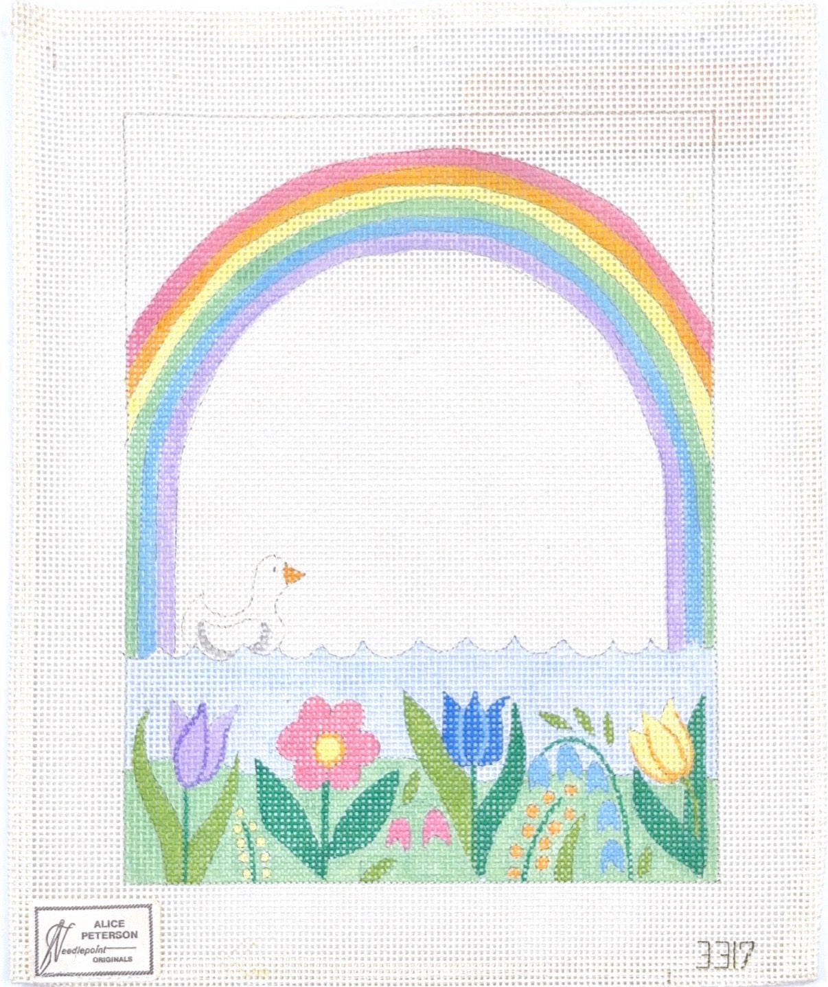 Rainbow Birth Announcement