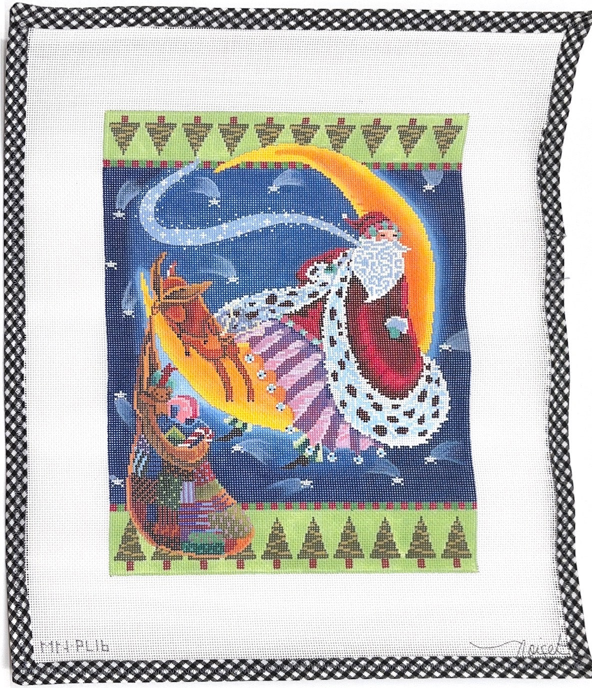Santa on the Moon