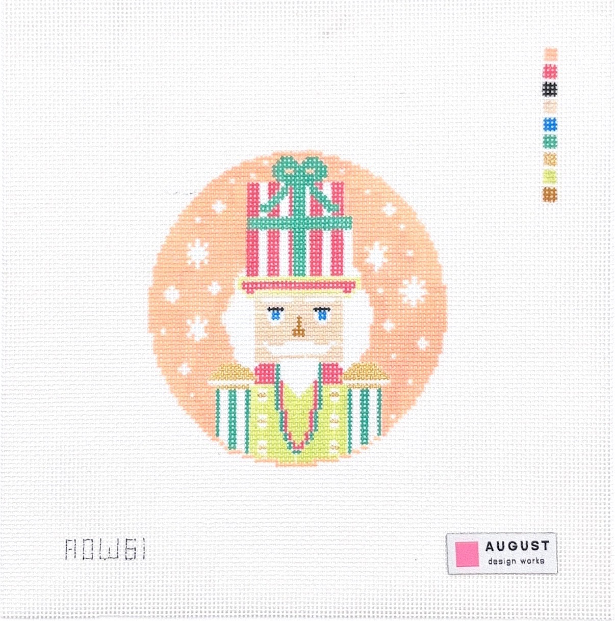 Pink Present Nutcracker