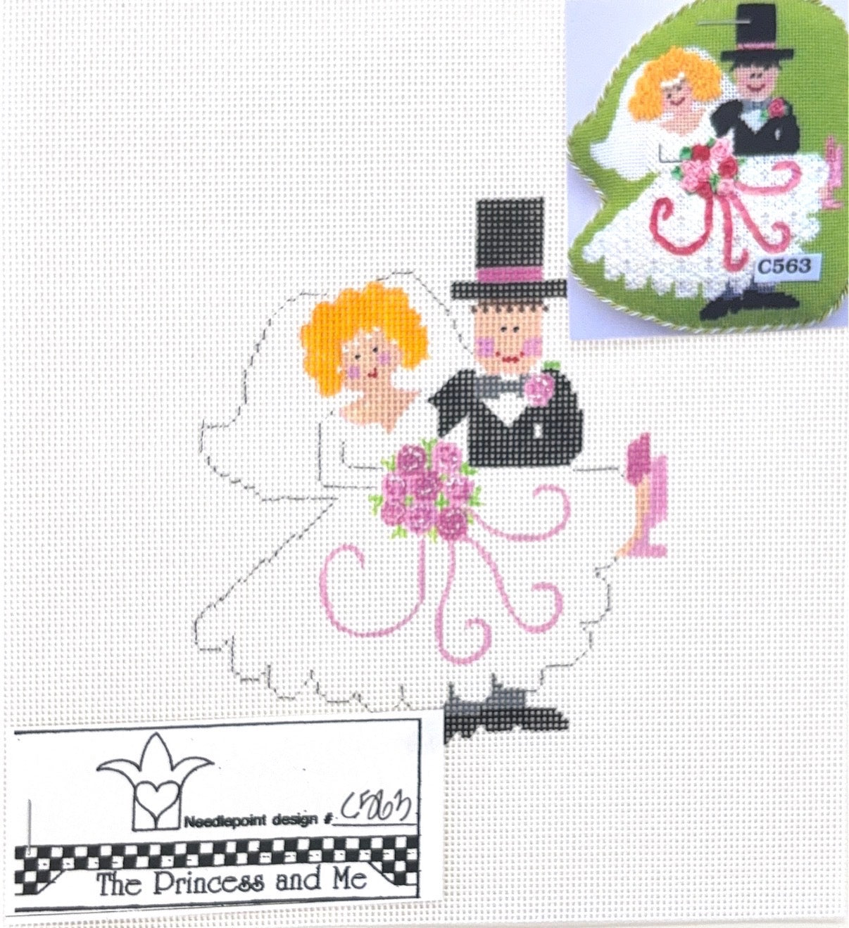 Wedding People with Stitch Guide