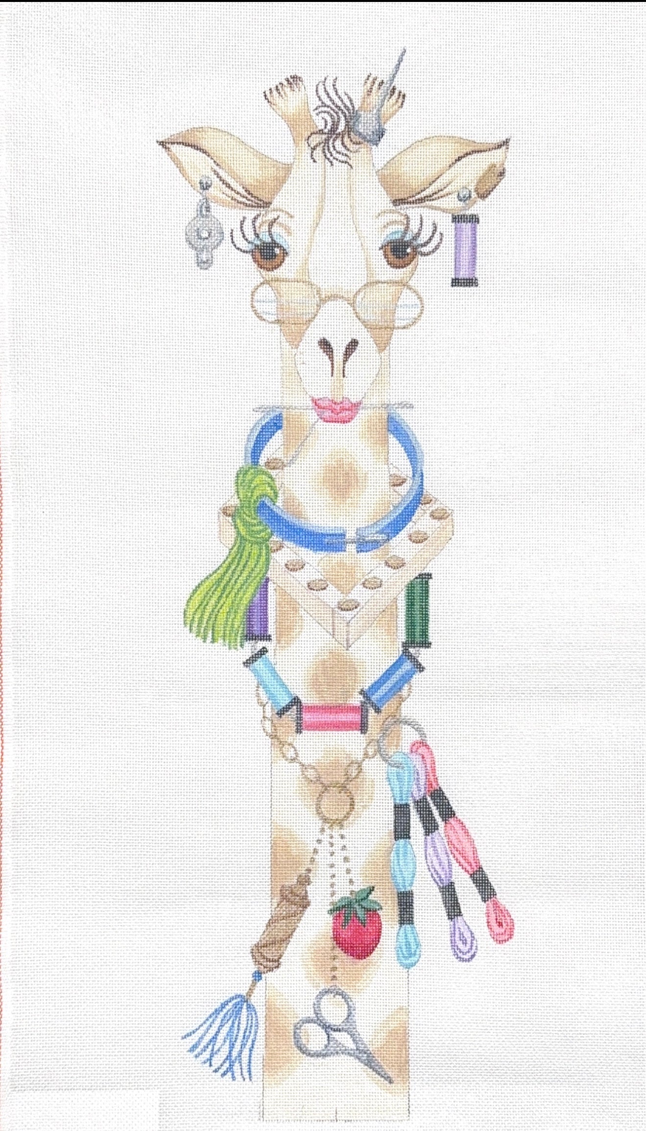 Needlepoint Giraffe
