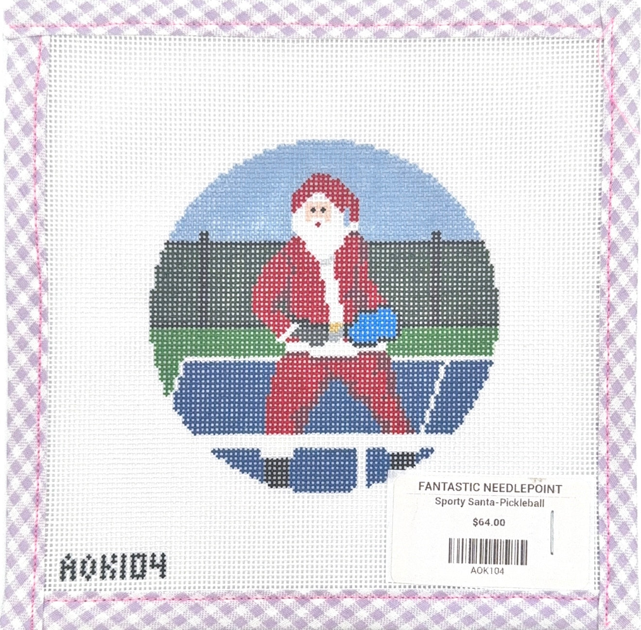 Sporty Santa Pickleball