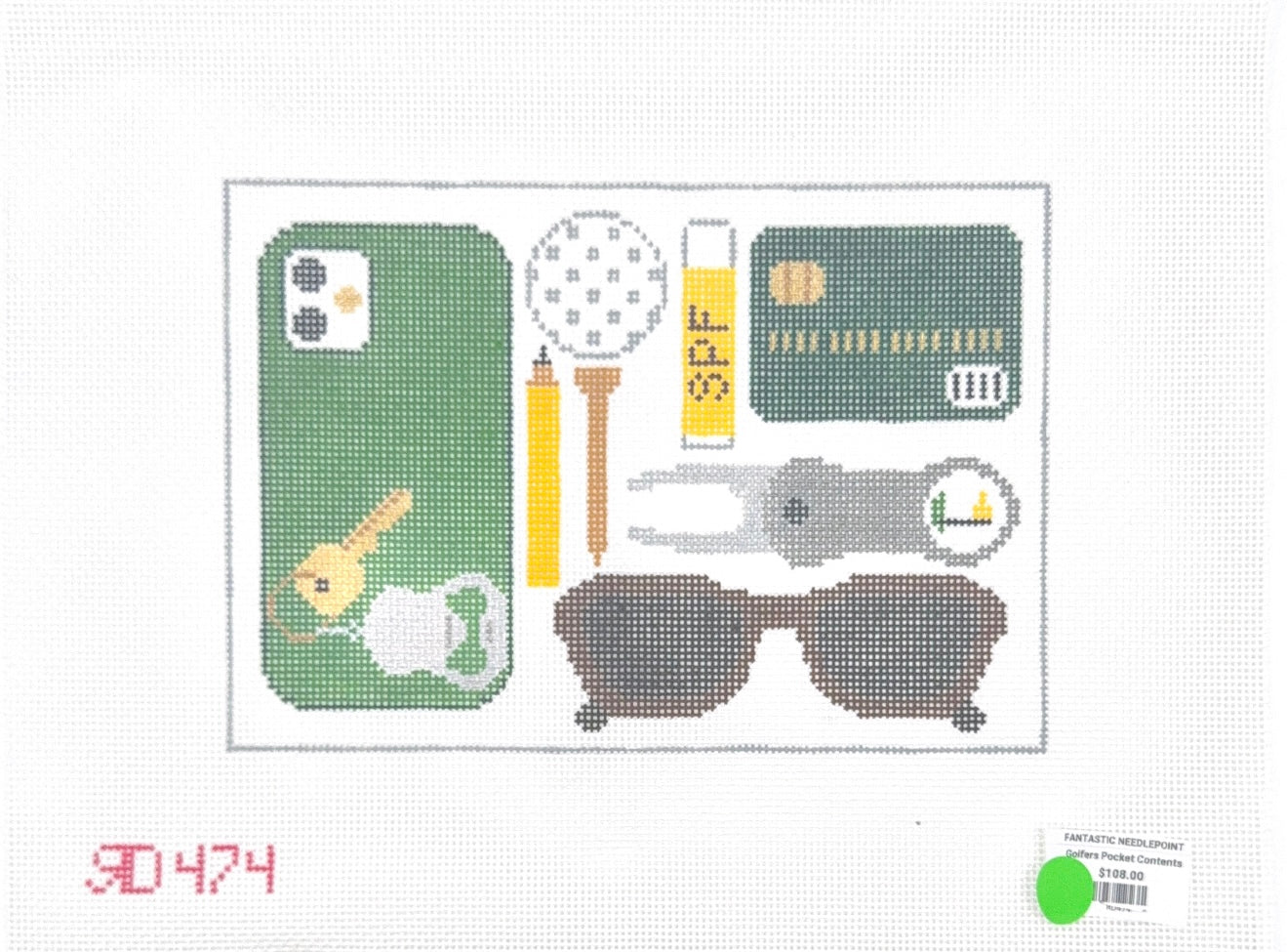 Golfers Pocket Contents