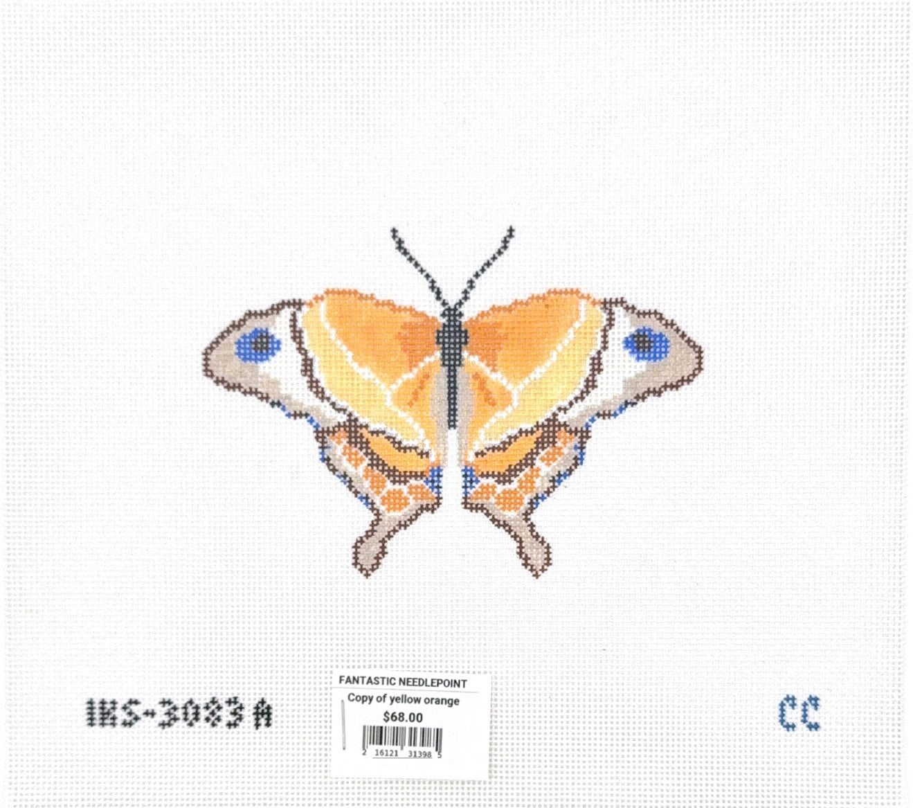 Yellow Orange Butterfly