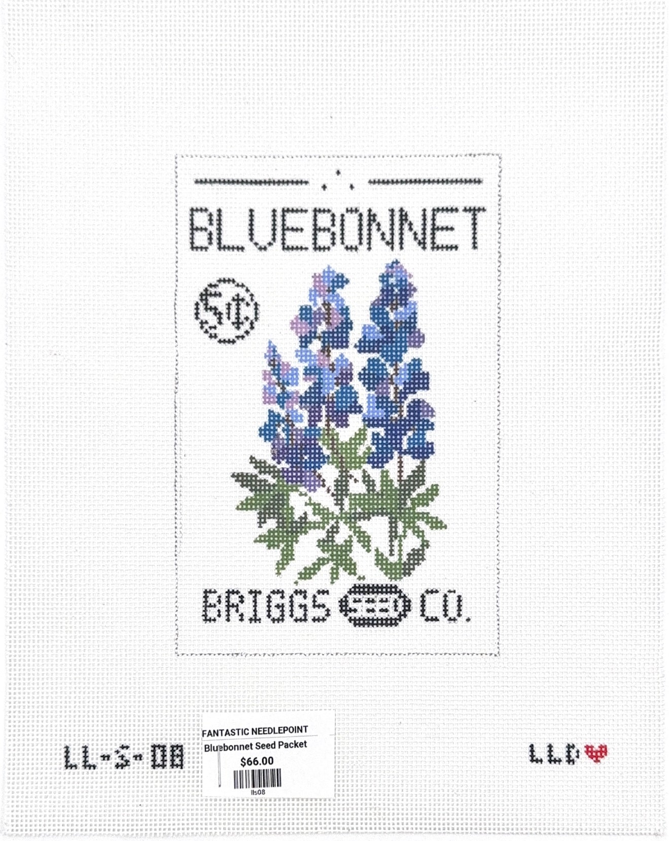 Bluebonnet Seed Packet