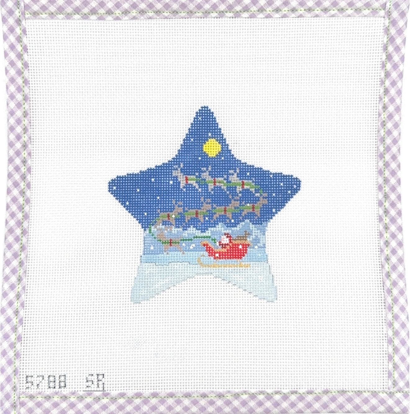 Star, Sleigh & 8 reindeer