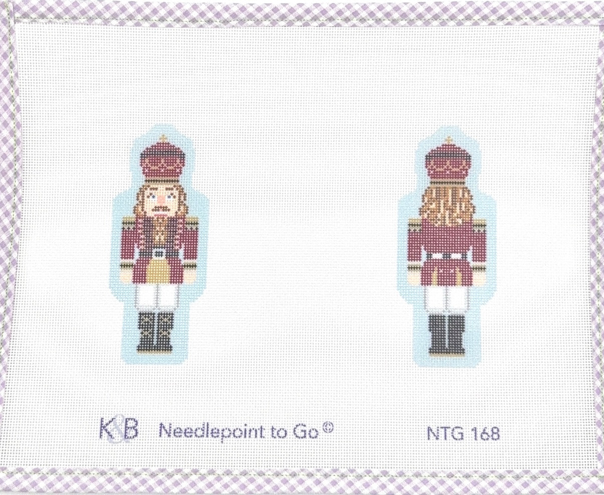 Double sided Nutcracker Maroon