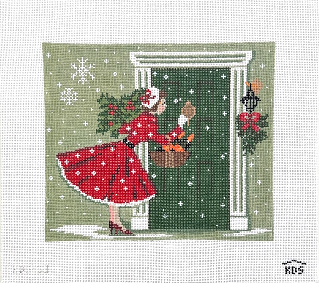 Betty Brings Bubbles Pillow