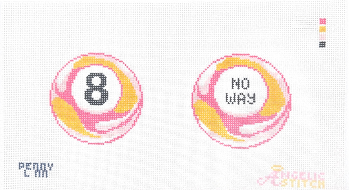 8 Ball Pink No Way