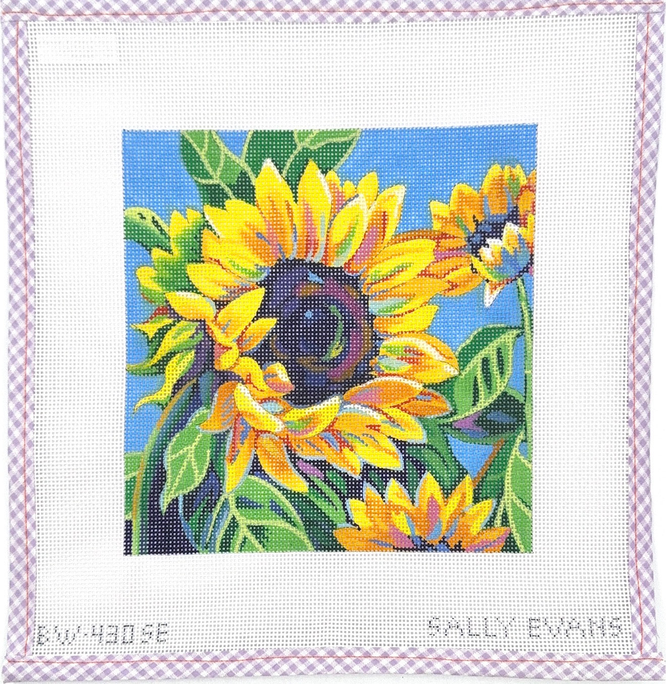 Sunflower Dance in Blue