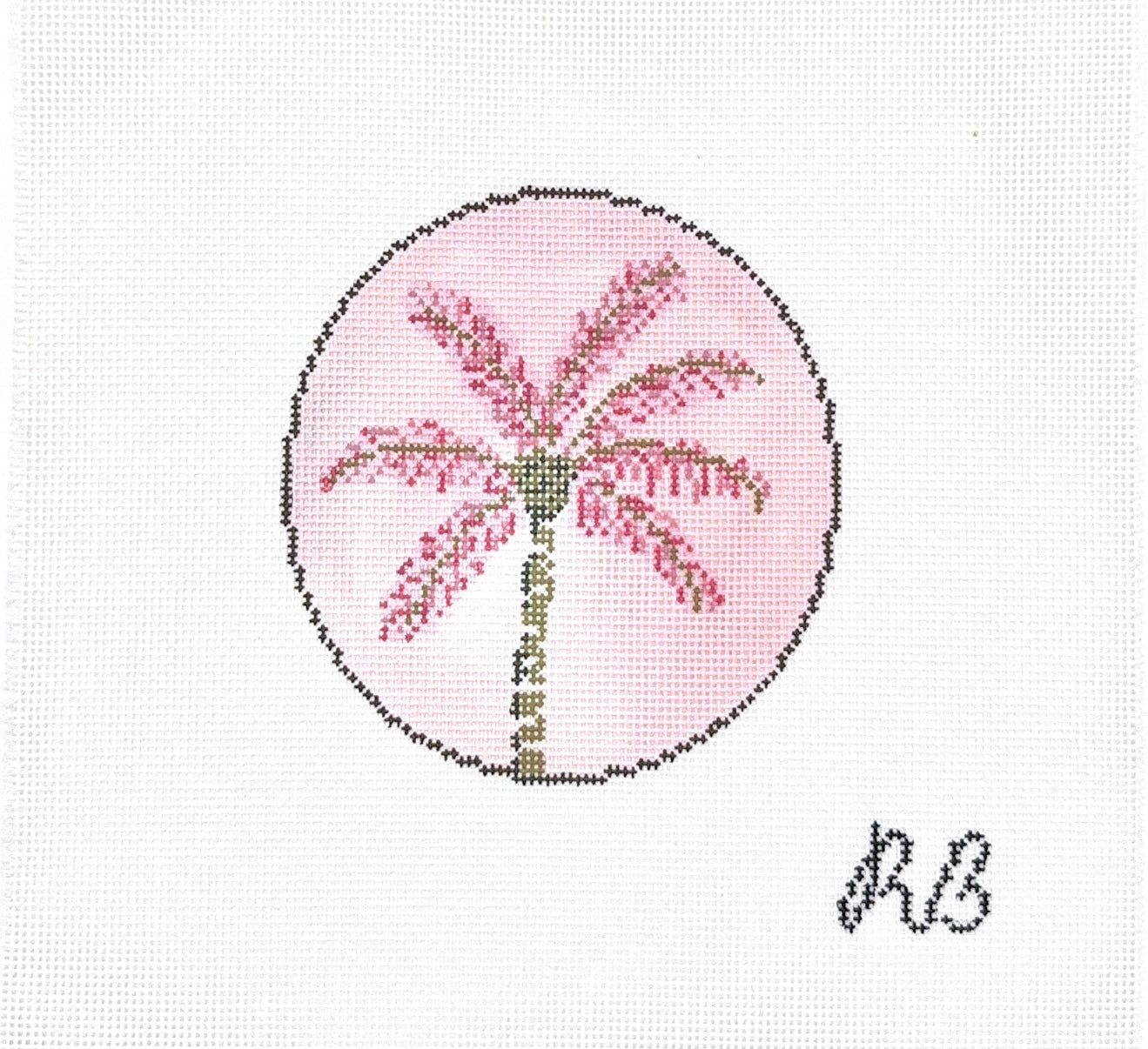 Palm Tree Round