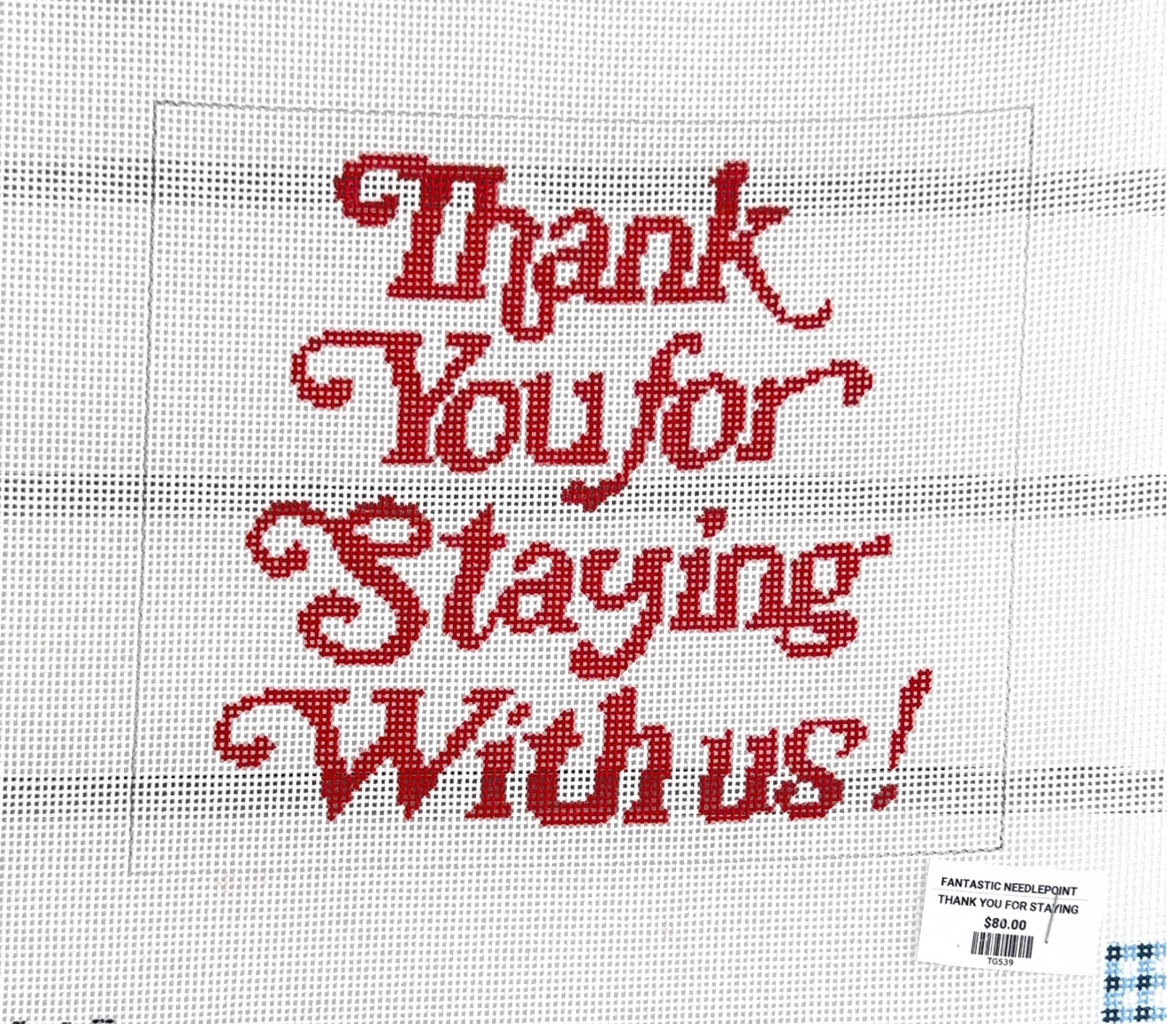 Thank you for Staying with Us