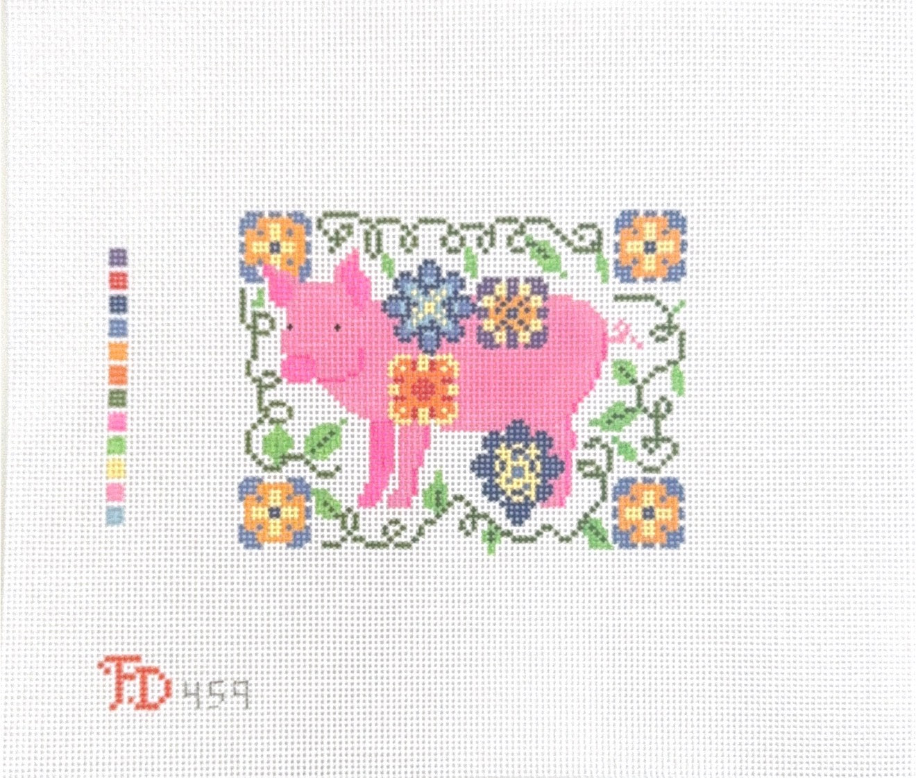 Floral Pig