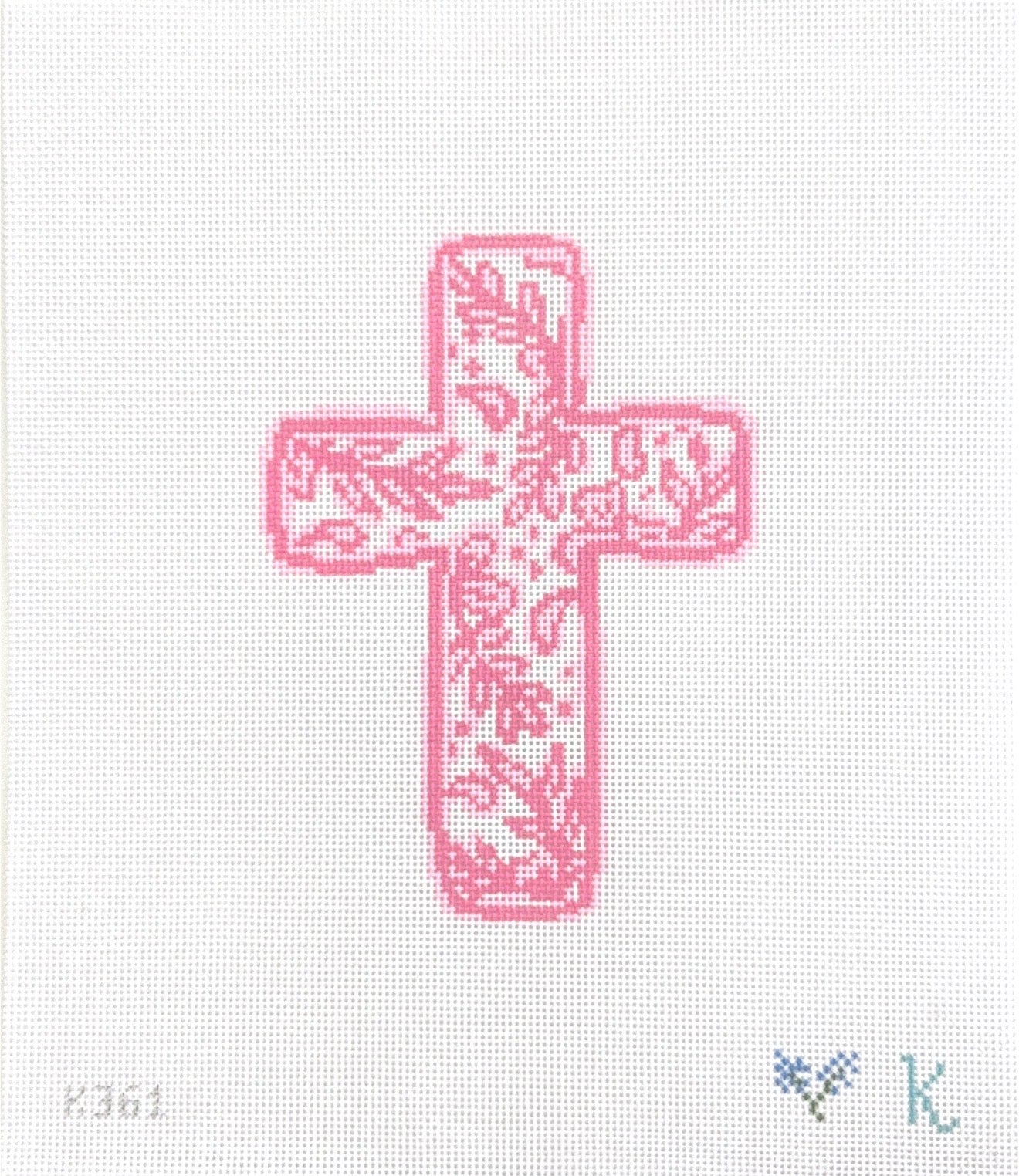 Chinoiserie Cross Pink