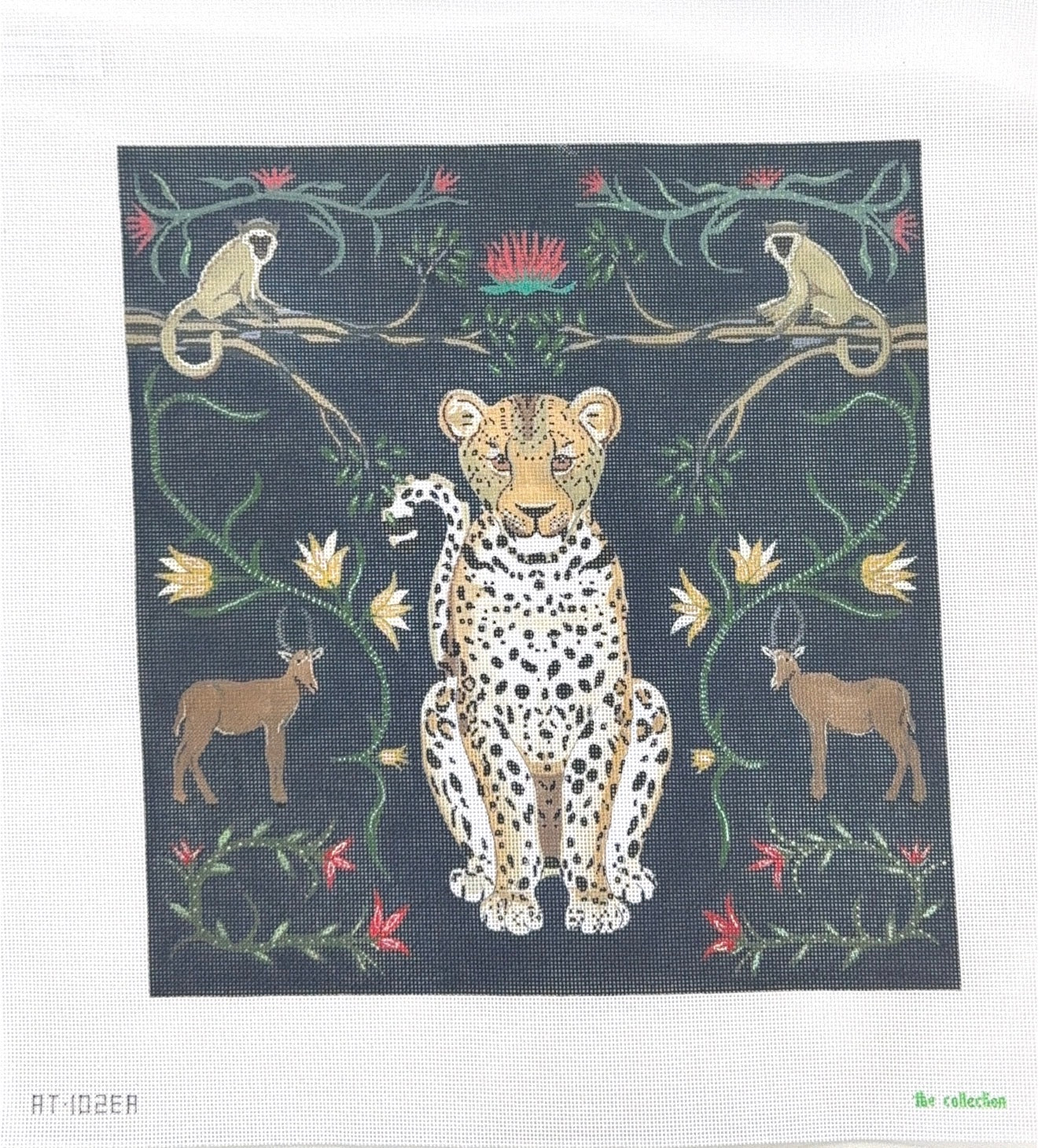Leopard with Botanicals