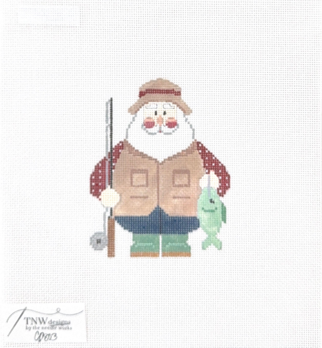 Fishing Santa