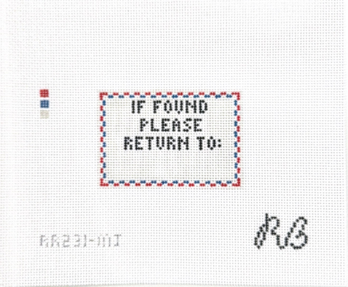 If Found Luggage Tag
