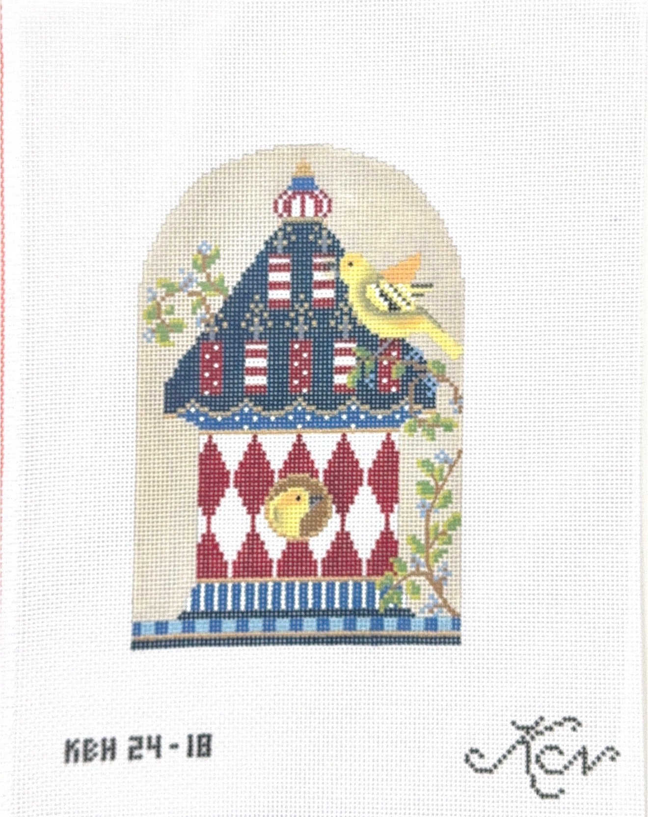 Firecracker Finch Birdhouse