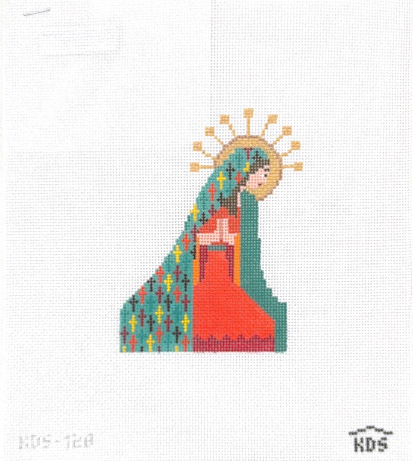 Mid Century Nativity Mary and Stitch Guide