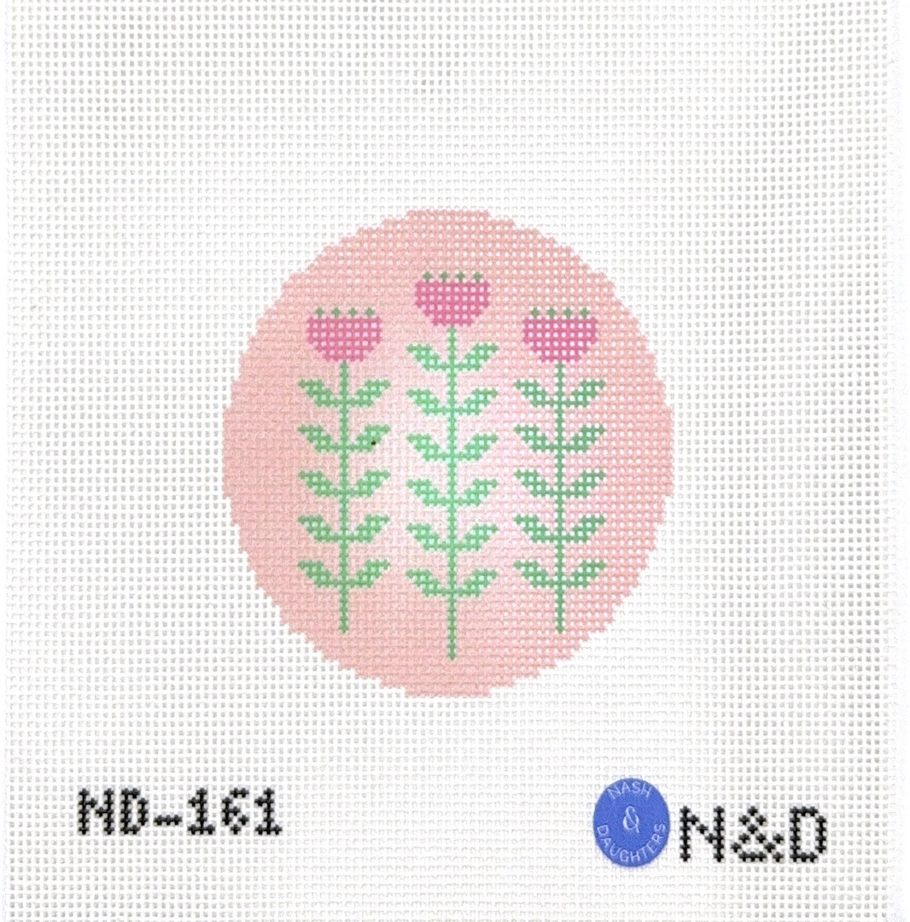 Pink & Green Block Print