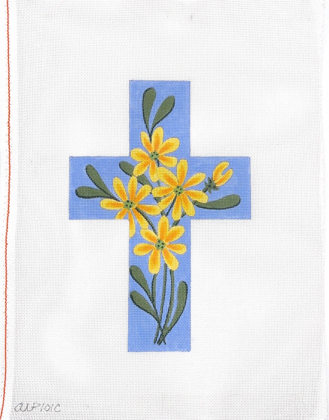 Large Blue with Yellow Cross 101C