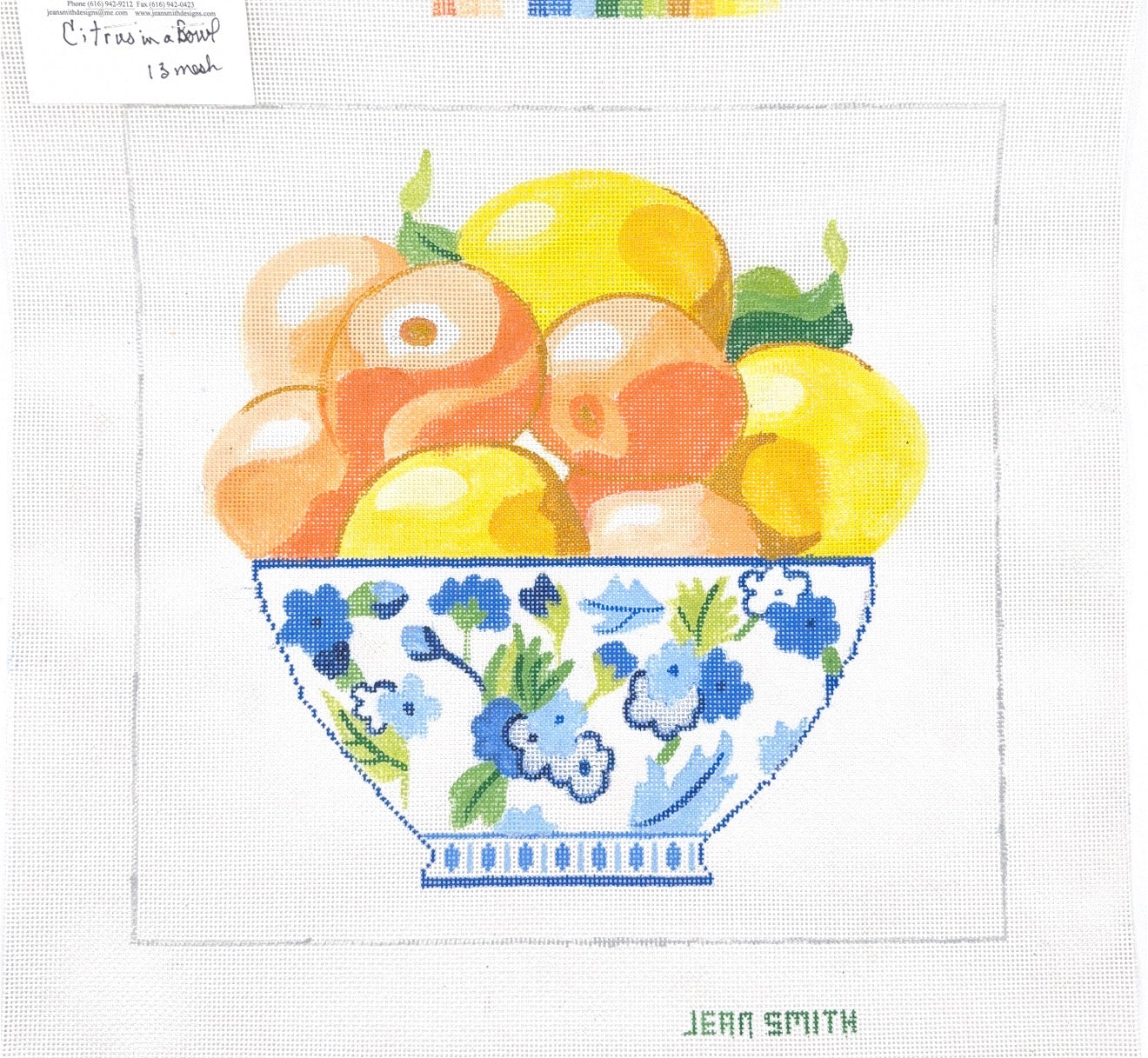 Large Citrus Bowl oranges/lemons
