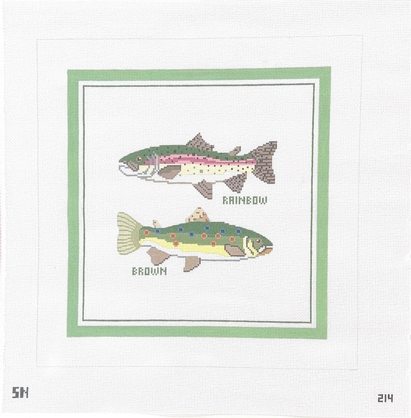 Trout Pillow