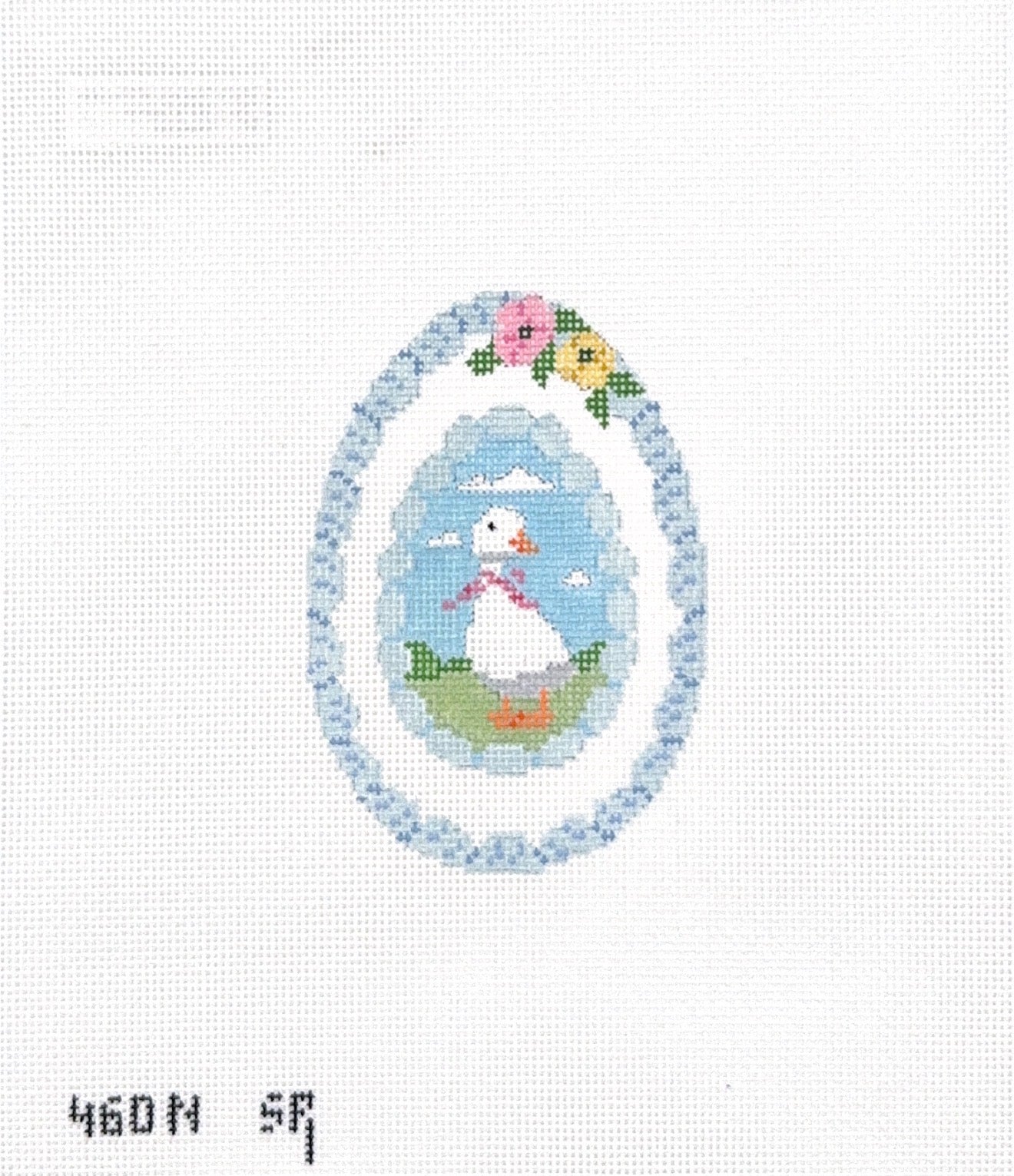 Blue Duck Egg 4"