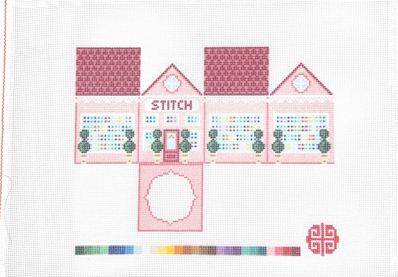 Needlepoint Store 3-D House
