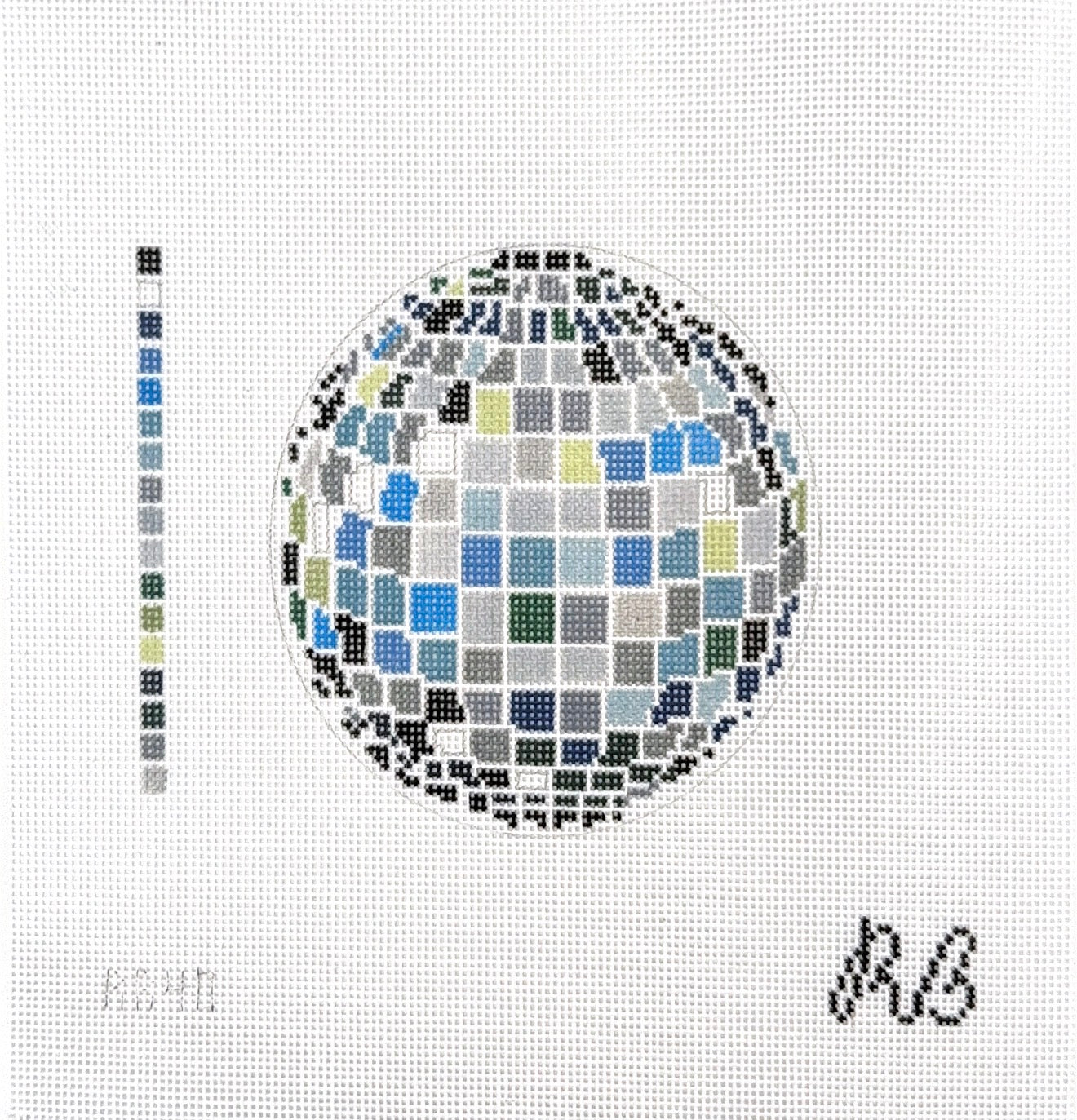 Disco Ball Cool Tones