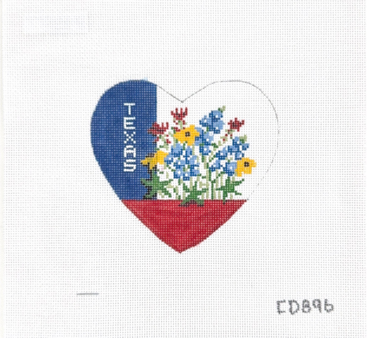 Texas Heart Wildflowers