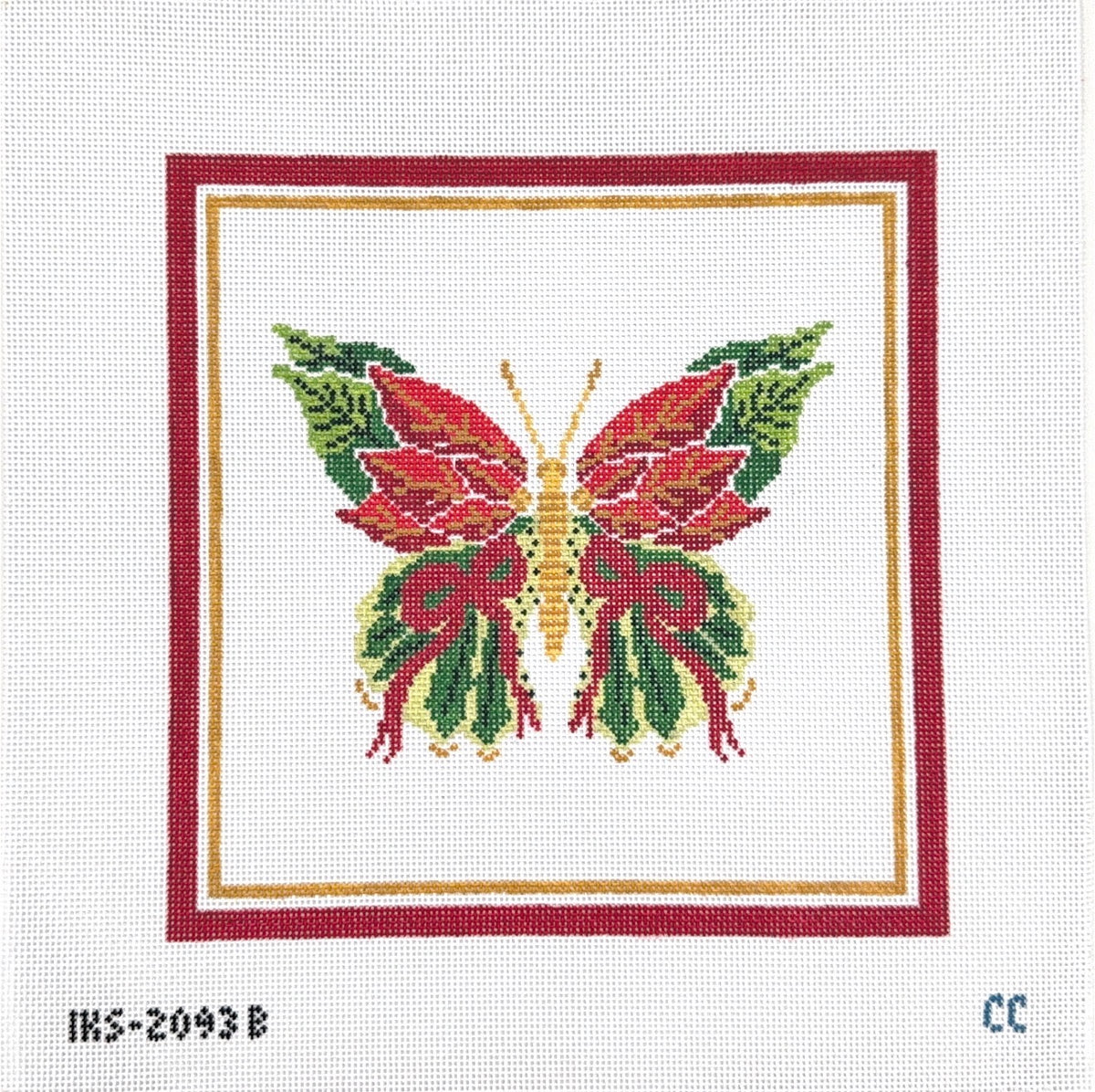 Large Butterfly Poinsettia