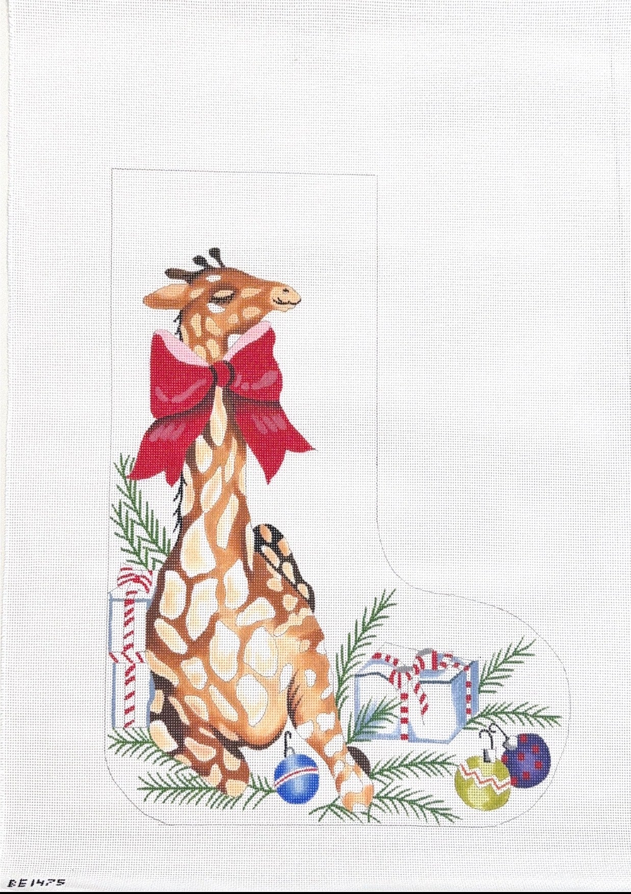 Giraffe Stocking - Right Toe