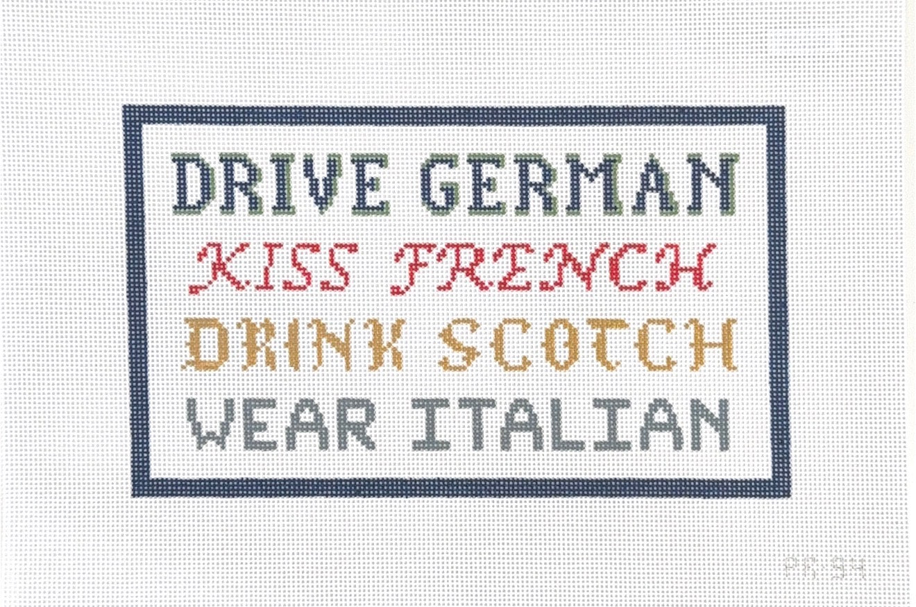 Drive, Kiss, Drink, Wear