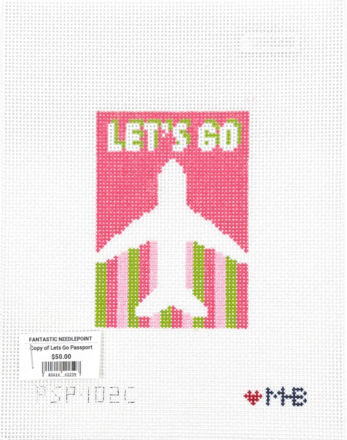 Let's Go Passport - Pink