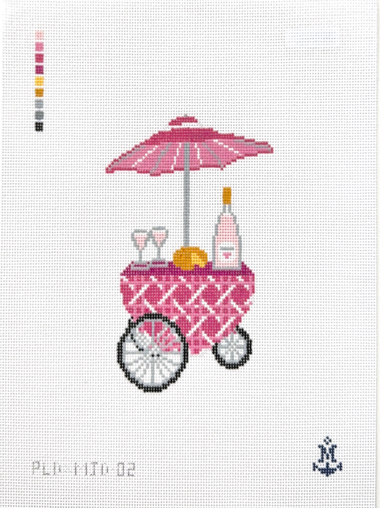 Pink Cane Rosé Cart