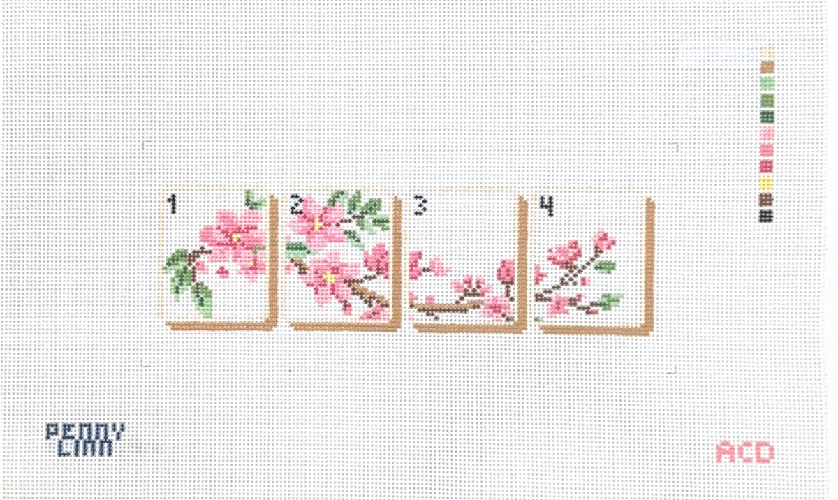 Floral Tile Set