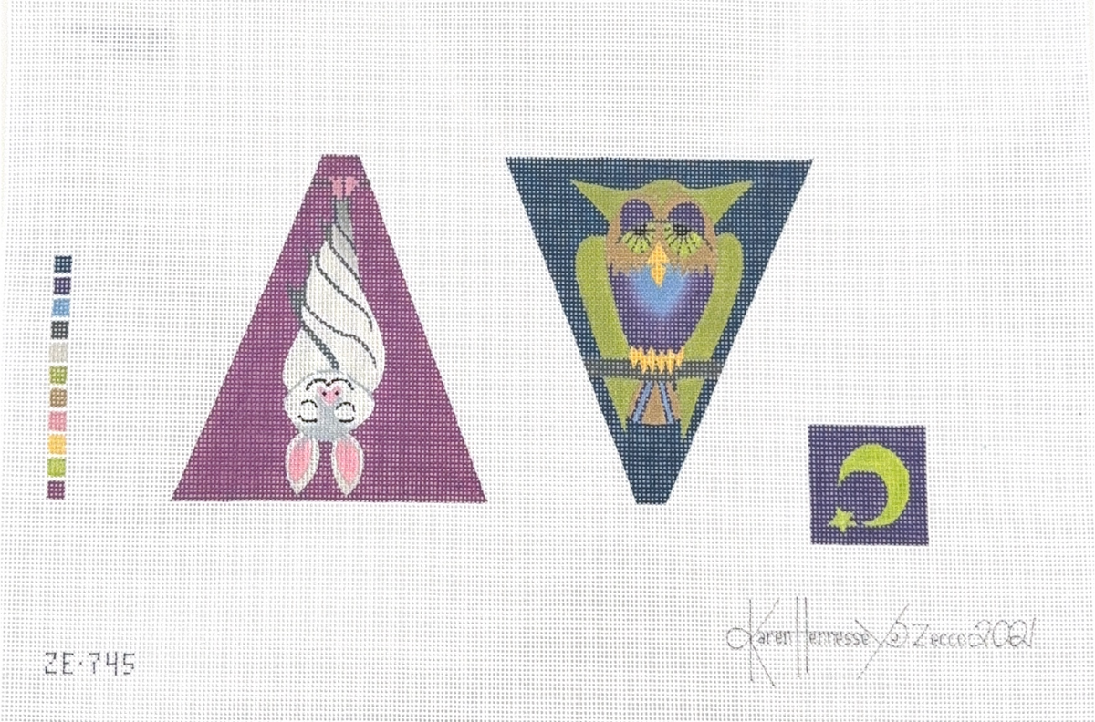 Owl & Bat Scissor Case