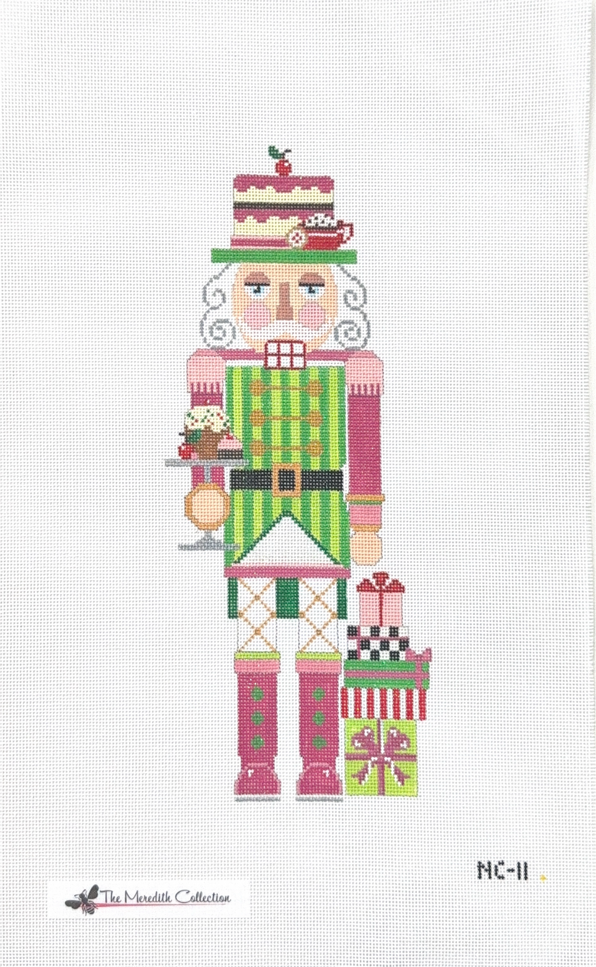 Pink & Green Sweet Nutcracker