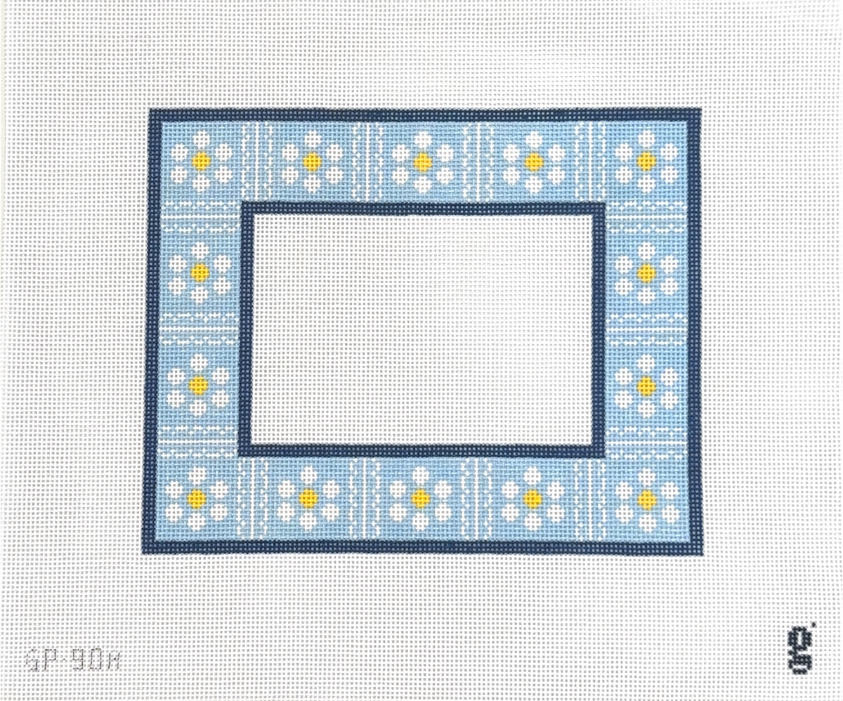 Blue Daisy Frame