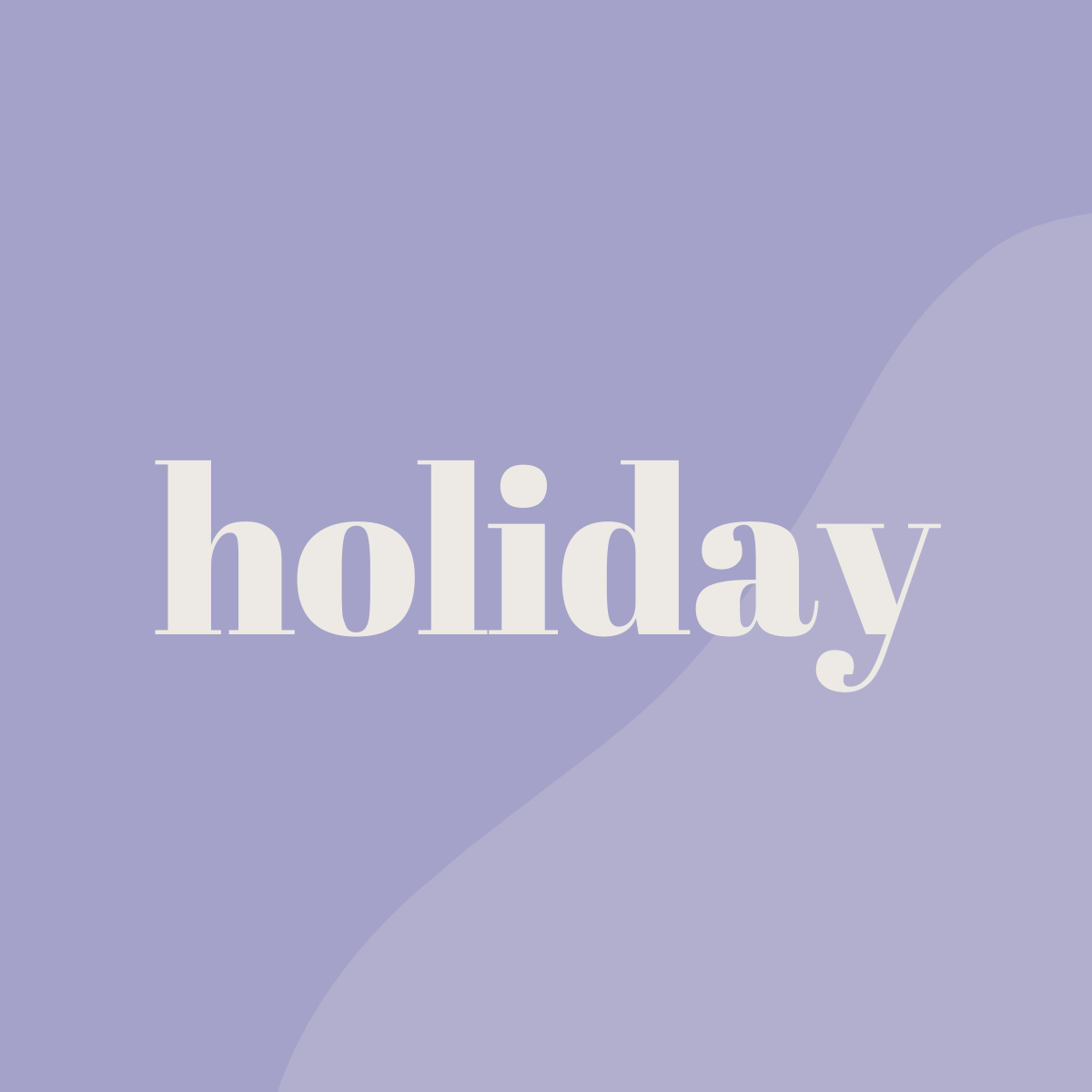 Holiday