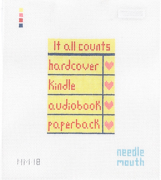 It all Counts Library Card