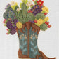 Desert Blooms Boot