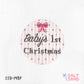 Baby’s 1st Christmas Pink