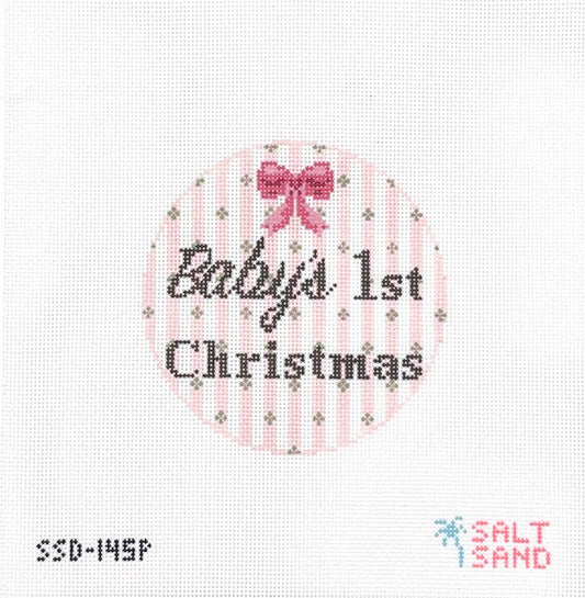 Baby’s 1st Christmas Pink