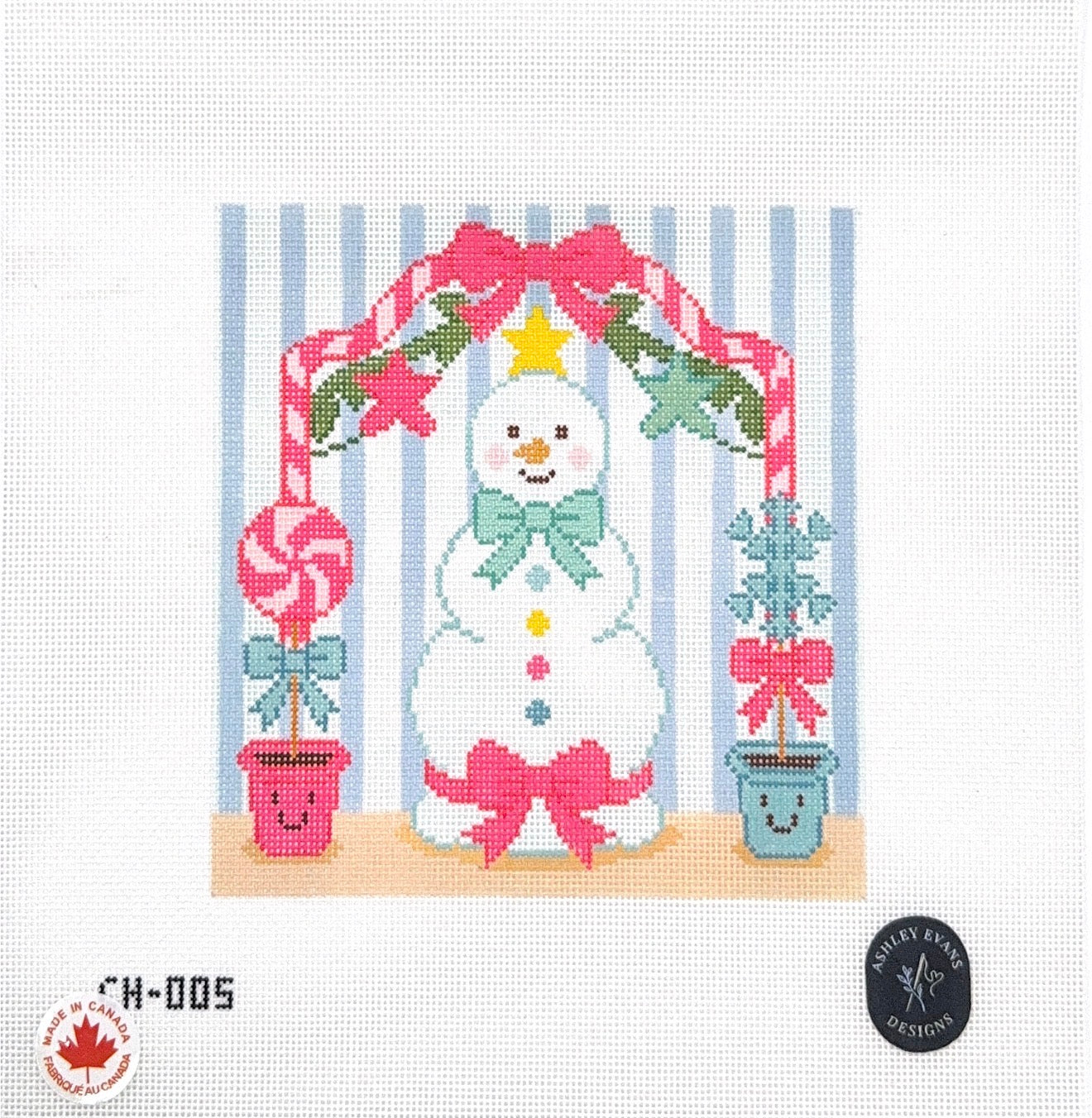 Sugar, Spice & Everything Stitched; Snowman Sweet Shoppe