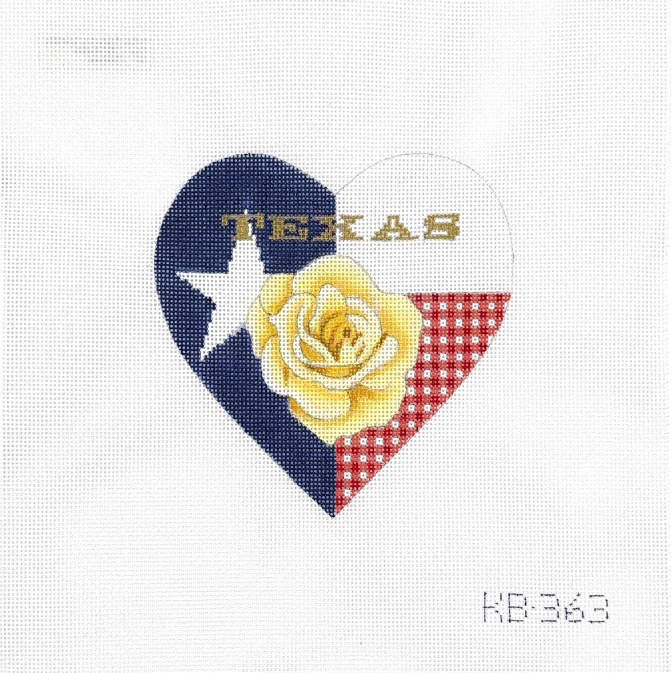 Texas Rose Heart
