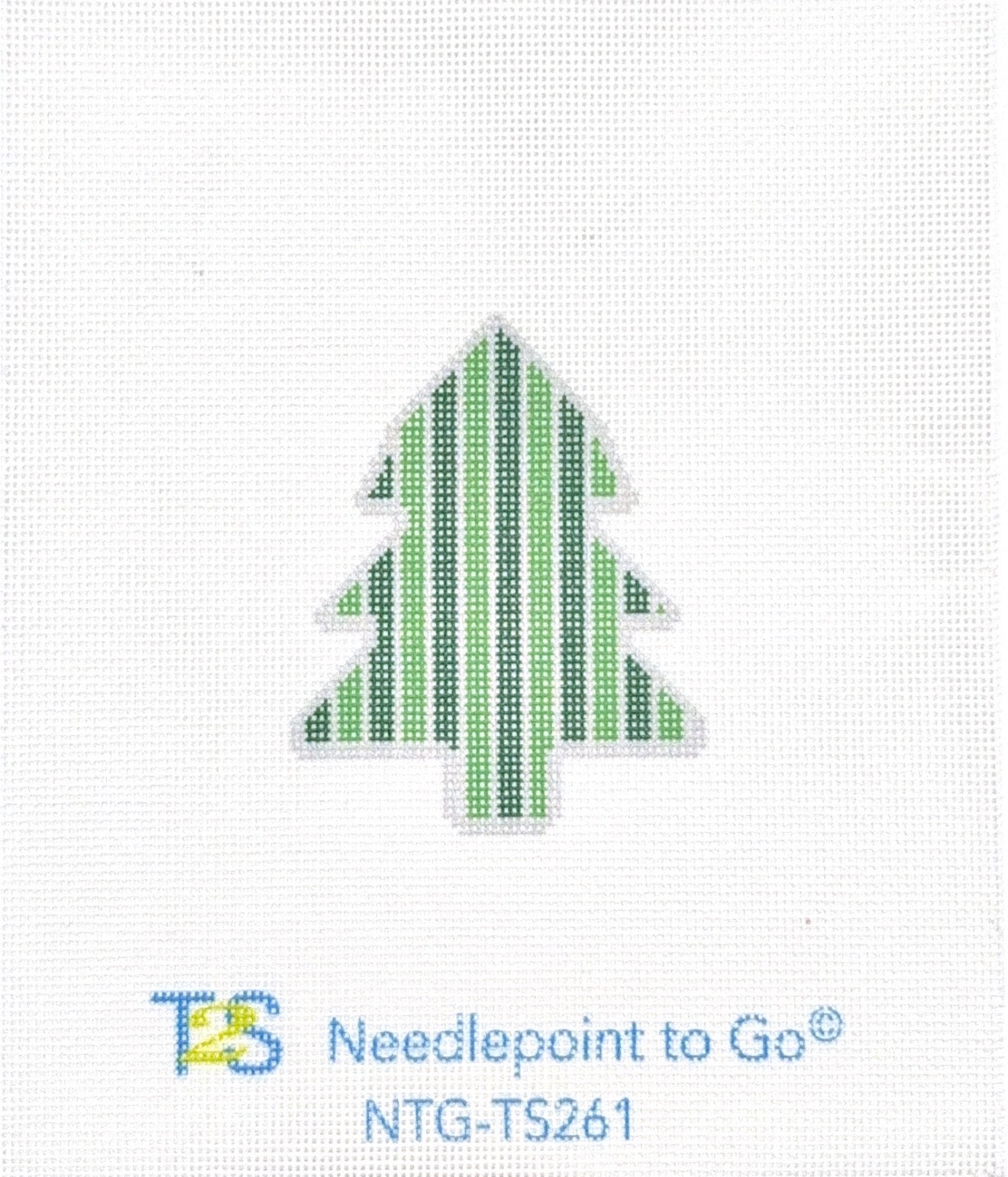Green/Silver Stripe Tree
