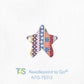 Patriotic Pattern Mini Star